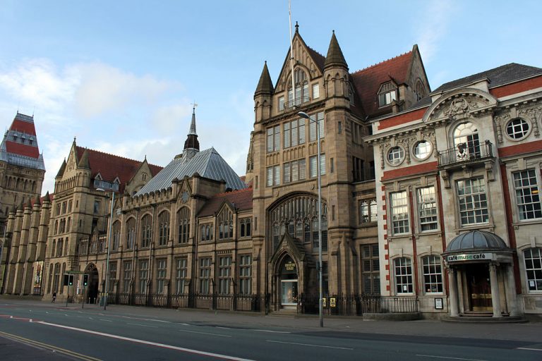 External shot of the Manchester Museum