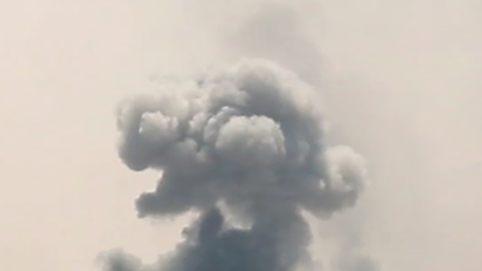 A photograph of a mushroom cloud promoting MIF21's Cloud Studies