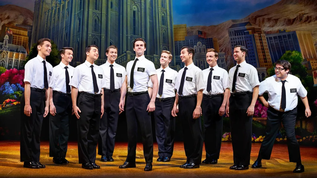 Audience shot of The Book of Mormon The Musical at Palace Theatre